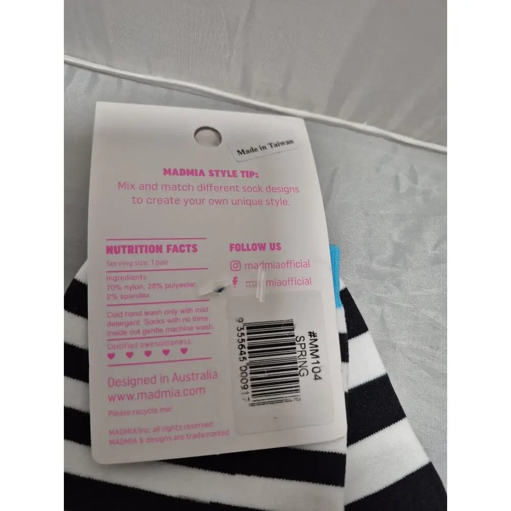 💥 Madmia Women's Sloth Flamingo Knee High Socks NWT A3